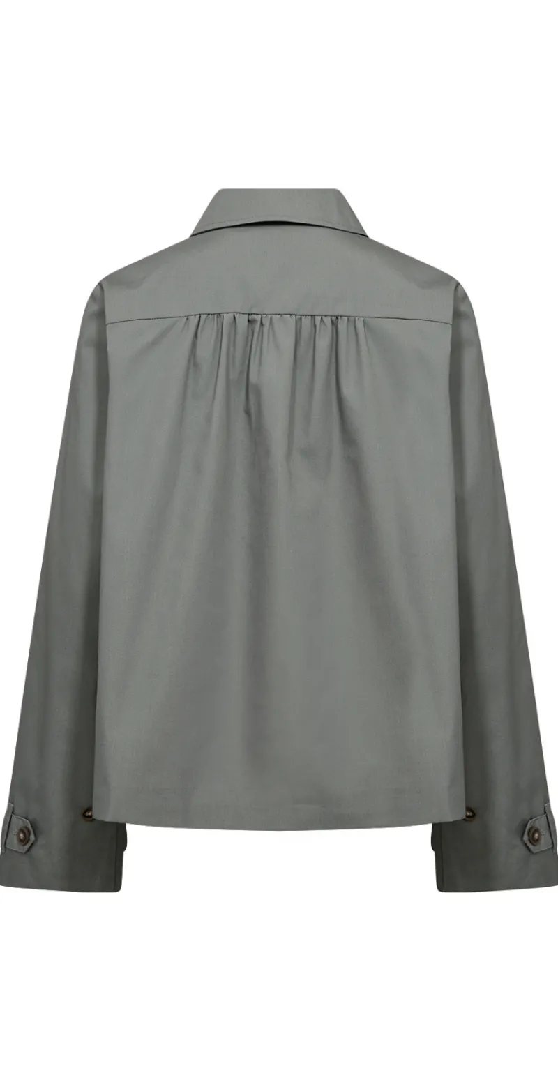 Anne jakke khaki LikeLondon