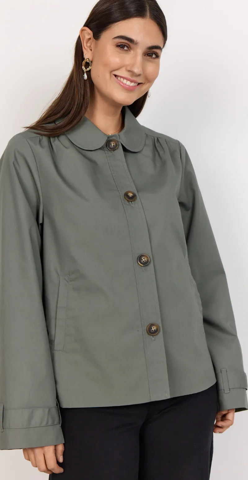Anne jakke khaki LikeLondon