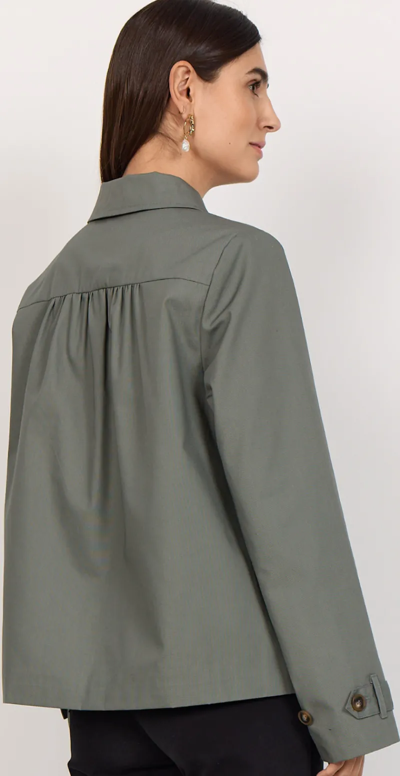 Anne jakke khaki LikeLondon