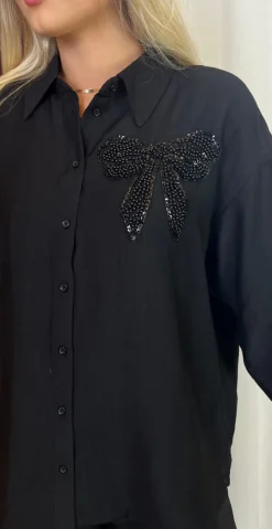 Bowy skjorte black