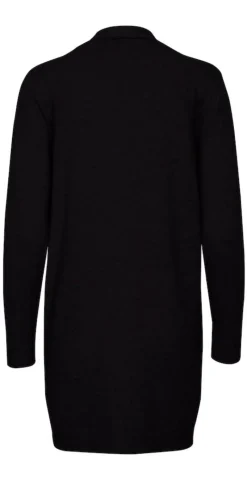 Cardigan i strik sort