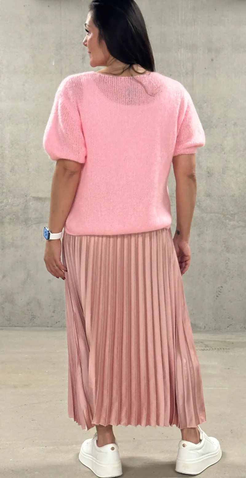 Celine plisseret nederdel rosa LikeLondon By Christina
