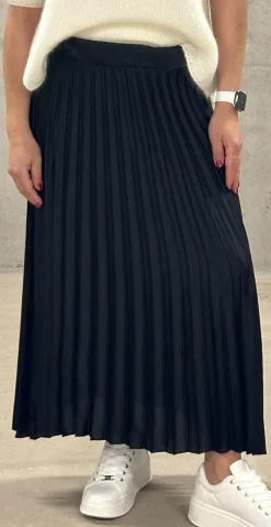Celine plisseret nederdel sort LikeLondon By Christina