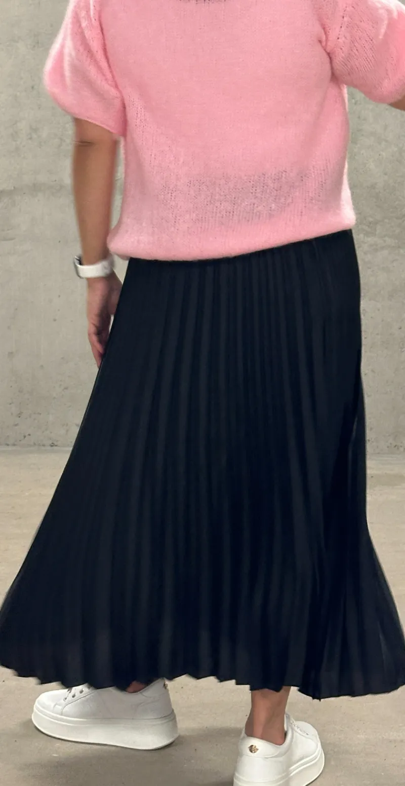 Celine plisseret nederdel sort LikeLondon By Christina