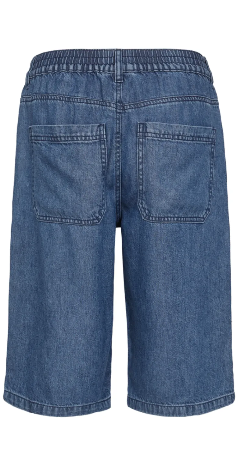 Cinda denimshorts medium blue