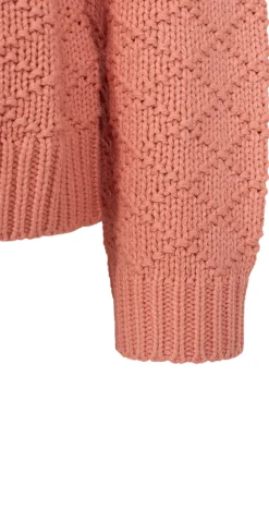 Cotla pullover burnt coral
