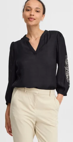 Damy bluse black