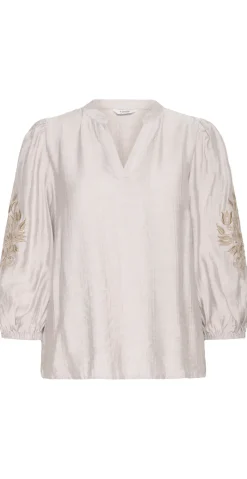 Damy bluse nature linen