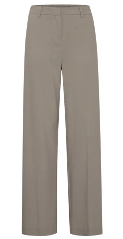 Danta buks med vidde light grey melange