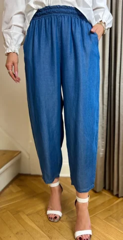 Debbie denimbukser 7/8 medium jeans tencel LikeLondon