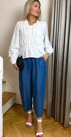 Debbie denimbukser 7/8 medium jeans tencel LikeLondon