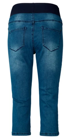 Denim shantal capri buks mediumblå