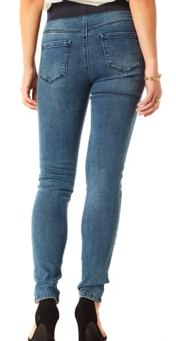 Denim shantal stretch buks medium blå