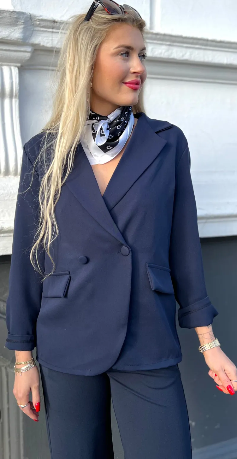 Ewa blazer navy LikeLondon