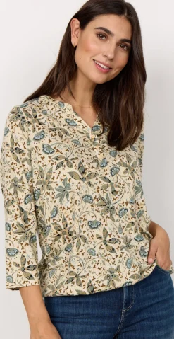 Felicity bluse lysblå