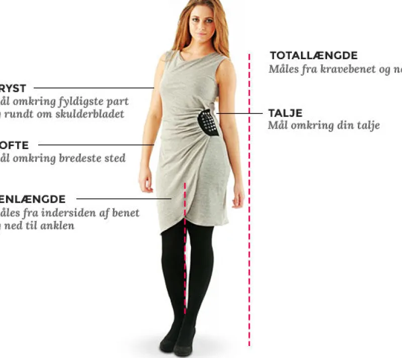 Fleece strømpebukser 280 denier