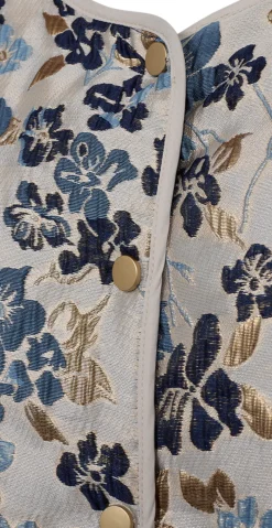 Flora jakke med blomsterprint moonbeam