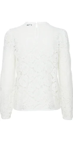 Gilace blonde bluse off white