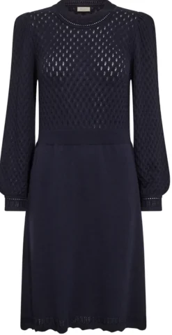 Gina kjole navy blazer