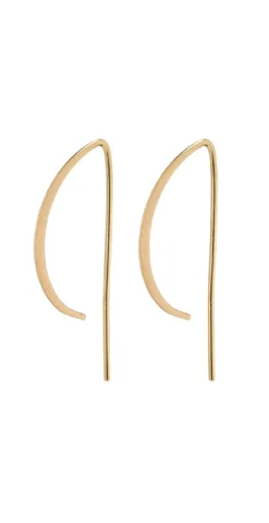 Guld feminin ørering