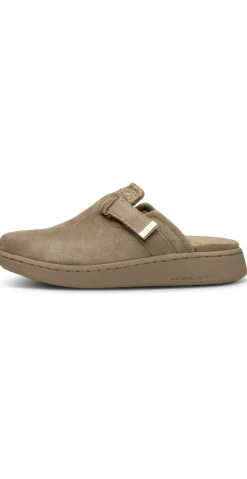 Helårs sandal silver mink