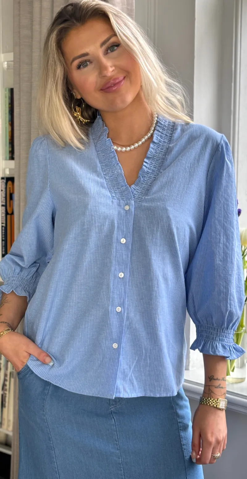 Istribe skjortebluse regatta mix