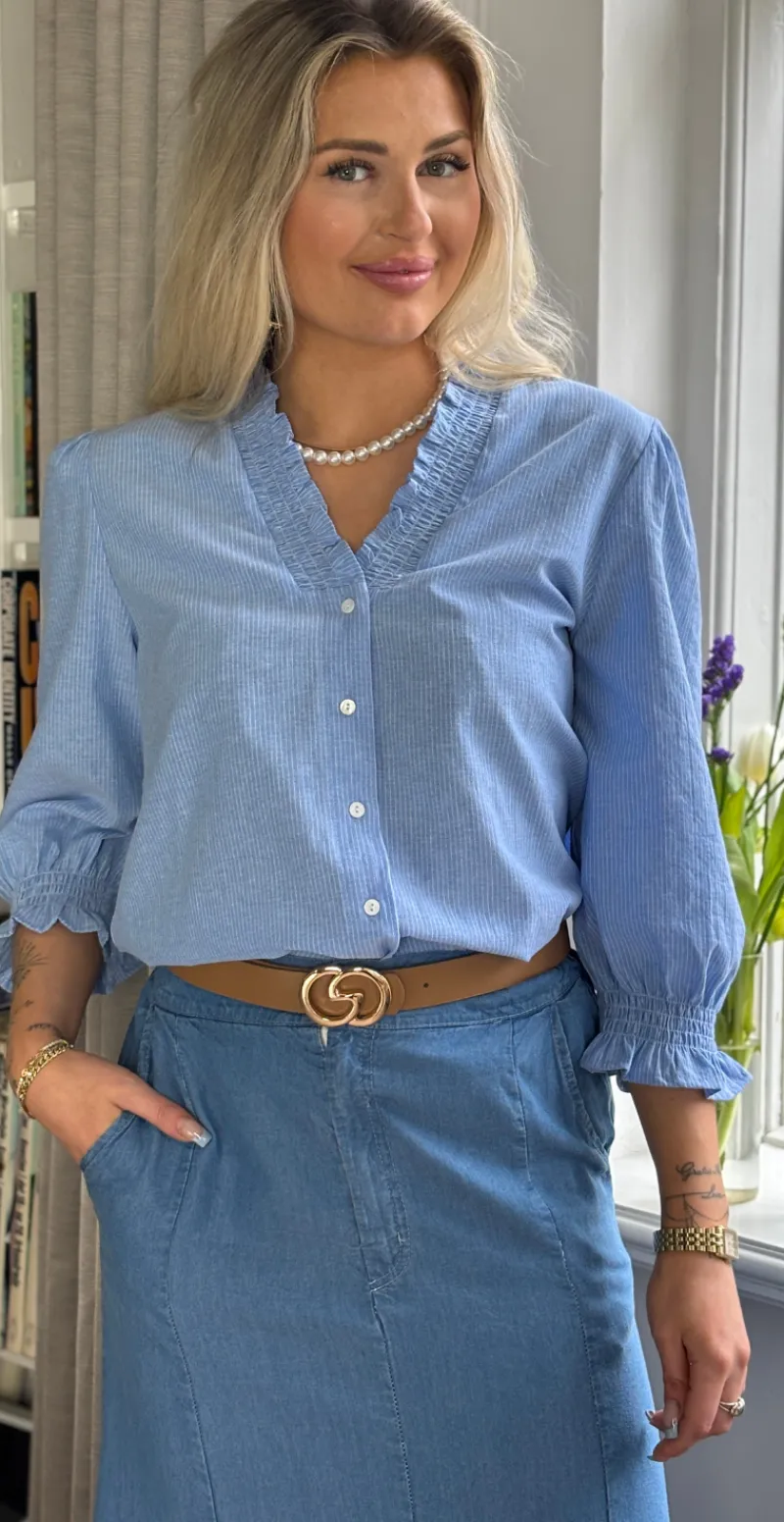 Istribe skjortebluse regatta mix