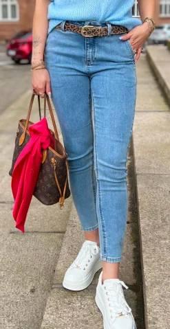 Jane denim buks lysblå
