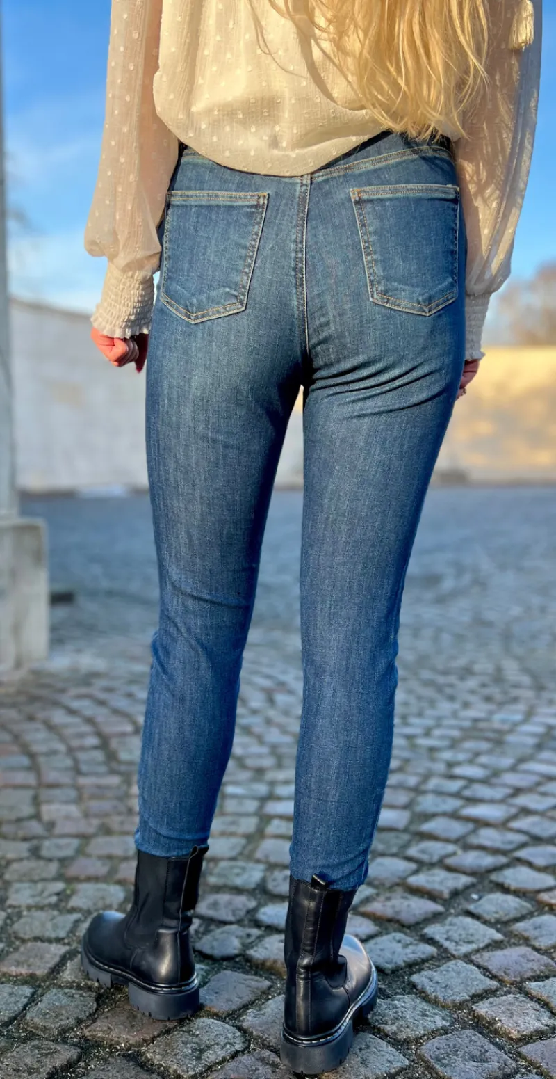 Jane denim buks medium blå