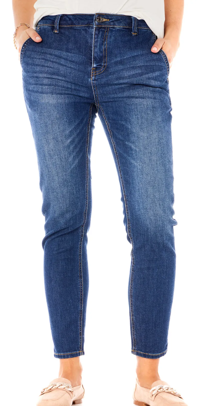Jane denim buks medium blå