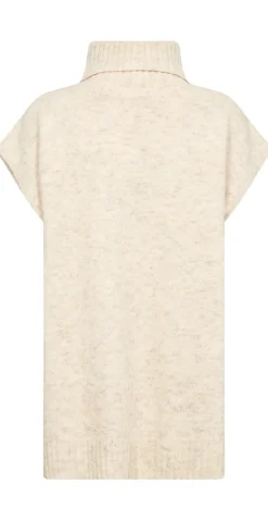 Jemma oversized vest creme