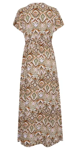 Joella maxi kjole aloe boho mix