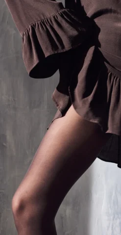 Klassisk strømpebuks 30 denier brown