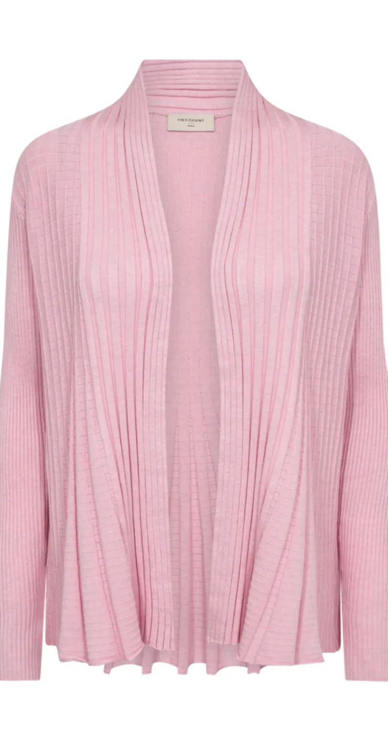 Kort claudisse cardigan lilac sachet melange