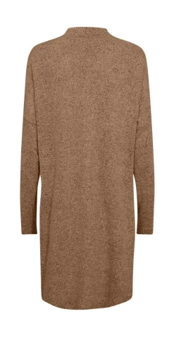 Lang cardigan mocca
