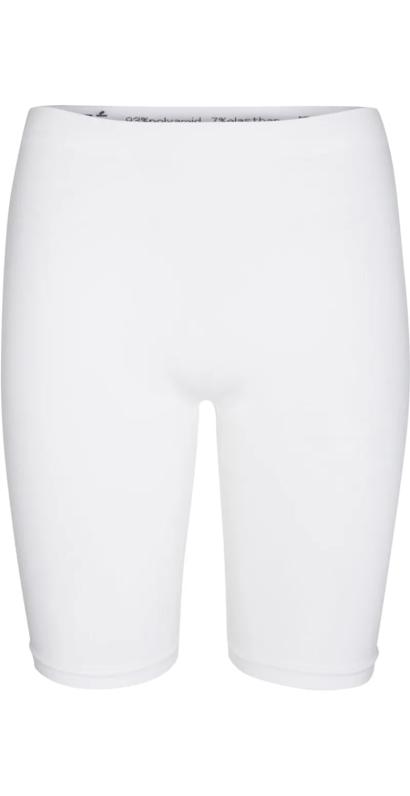 Lang shorts hvid