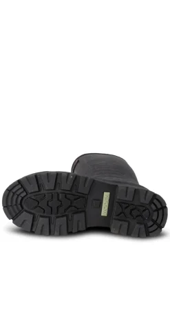 Le Croco gummistøvle sort