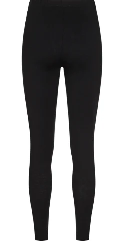 Leggings med uld sort