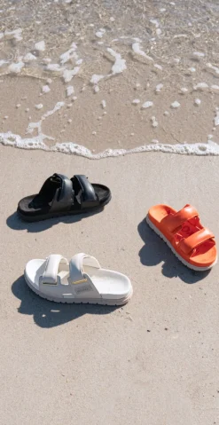 Lisa læder sandaler ivory