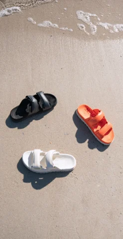 Lisa læder sandaler ivory