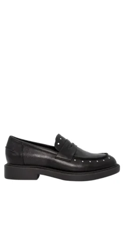 Loafers med nitter sort