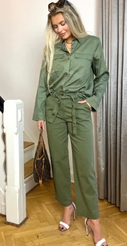 Lulina skjorte deep lichen green