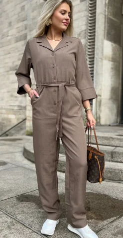 Midde jumpsuit walnut