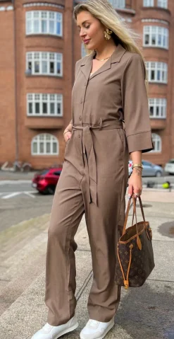 Midde jumpsuit walnut