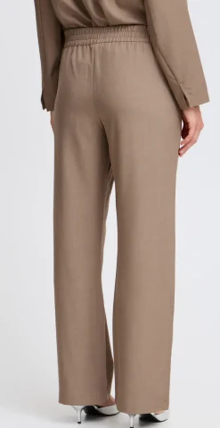 Midde pants walnut melange