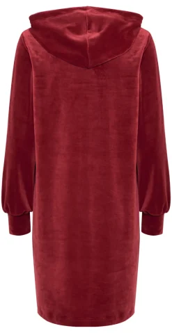 Mitza hoodie kjole pomegranate