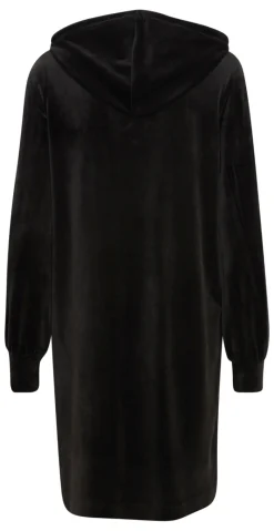 Mitza hoodie kjole sort