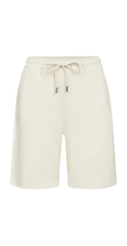 Modal shorts med bindebånd creme Likelondon