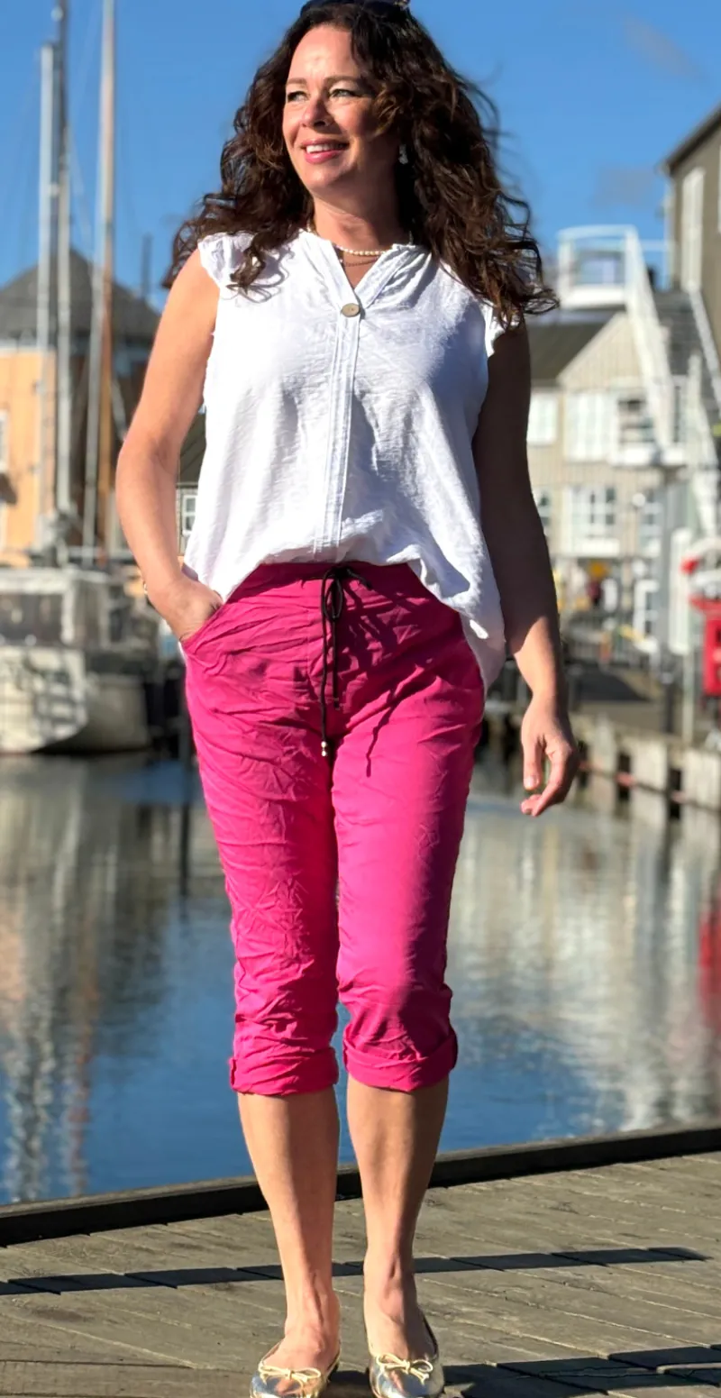 Nora capri buks fuxia LikeLondon