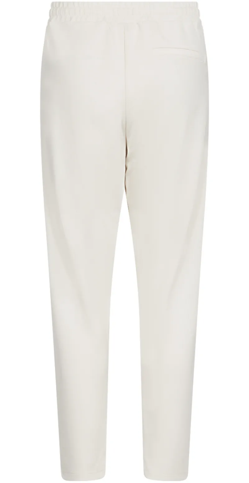 Nynne sweatpants med bindebånd creme
